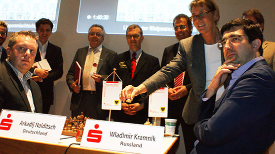 Naiditsch a gagné hier de façon magistrale contre Kramnik - Photo © site officiel 