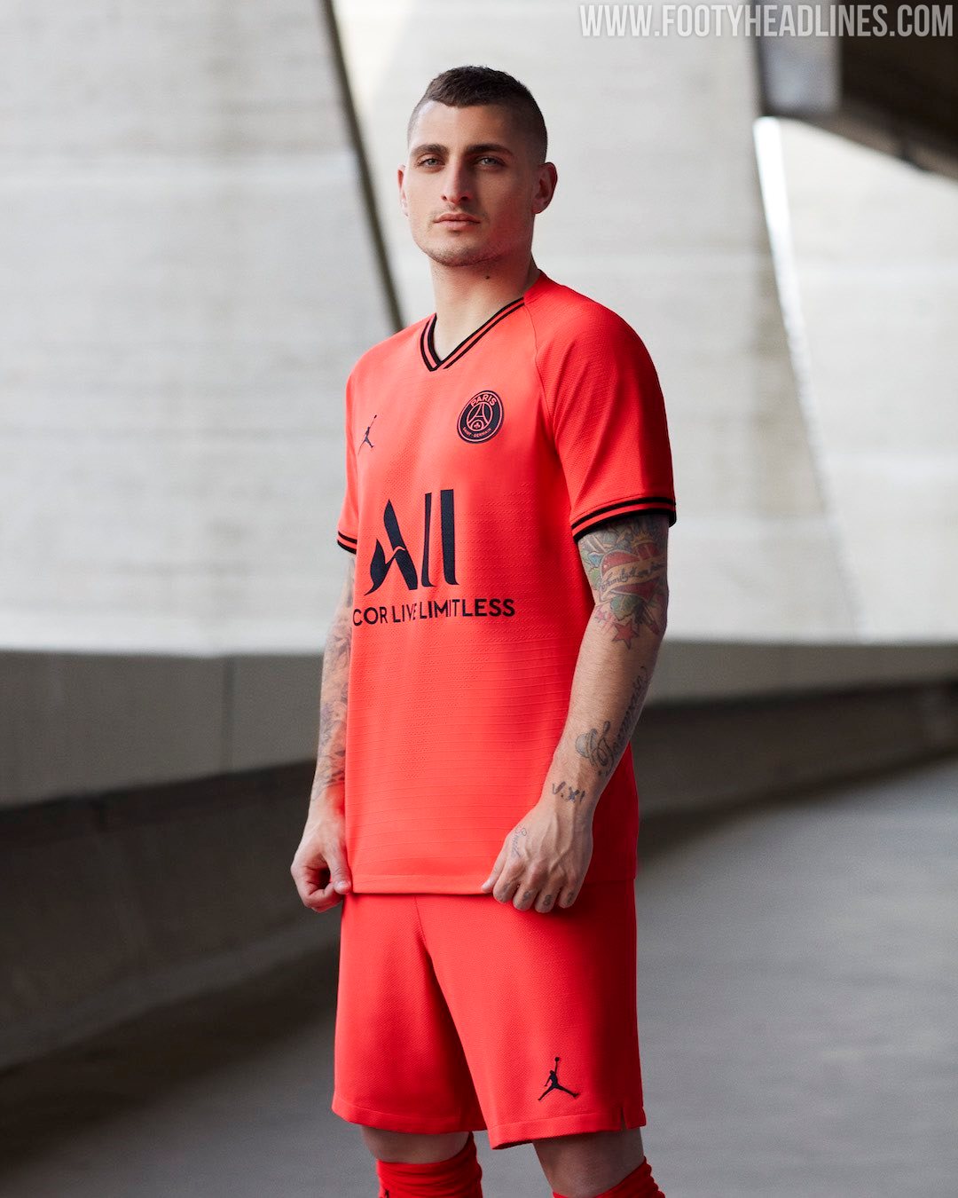 Jordan X Paris Saint-Germain maillot extérieur match de football