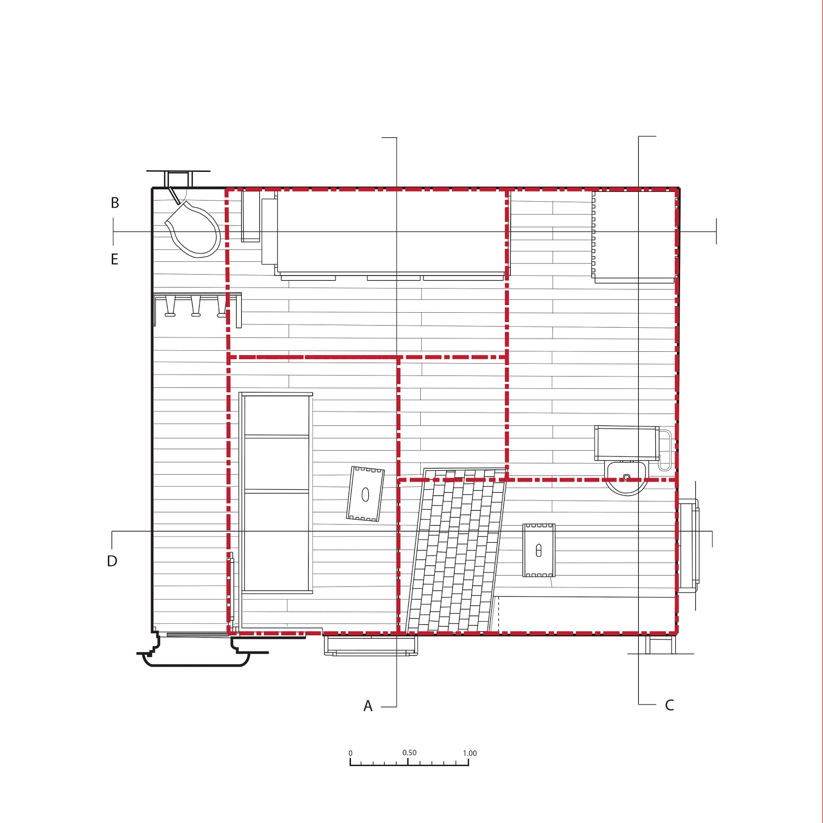 Le Corbusier Cabanon Plan