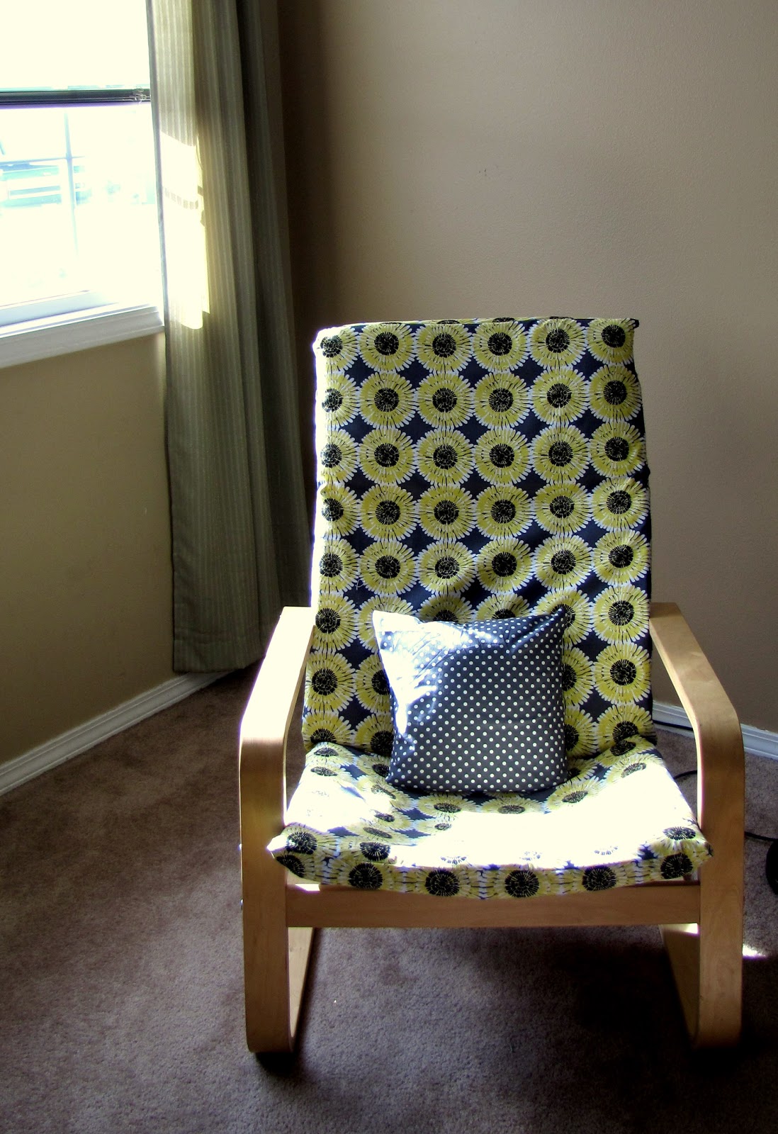 The Country Quail: Poang Chair Cover