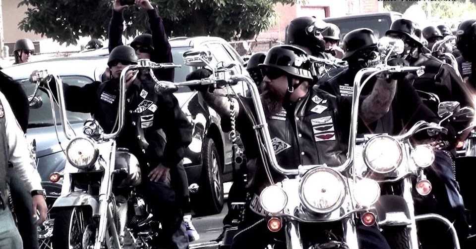 Biker Trash Network Biker News Mongols MC Members converge downtown