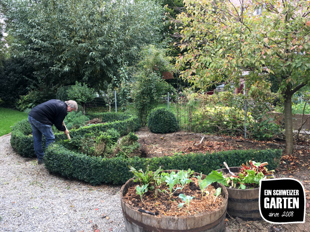 Ein Schweizer Garten: Gartenumgestaltung im Gemüsegarten