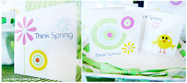 Eye Candy Creative Studio: COLLECTION :: Think Spring Stationery Line