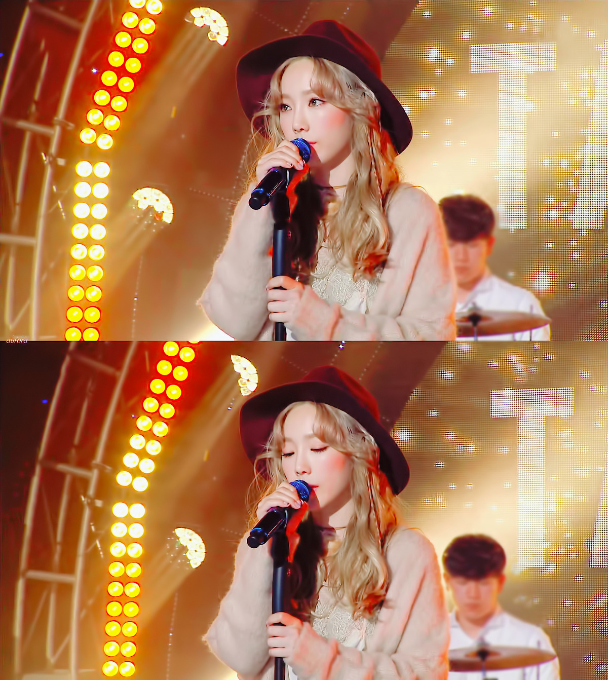 오늘 레전드 찍은 음악중심 태연 | 인스티즈