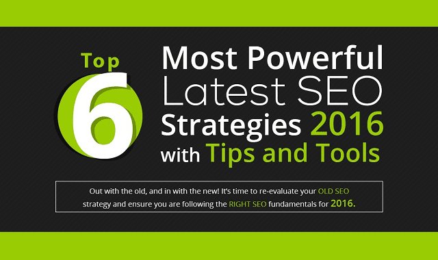 Top 6 Most Powerful Latest SEO Strategies 2016 With Tips and Tools
