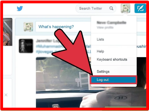 How to Logout of Twitter