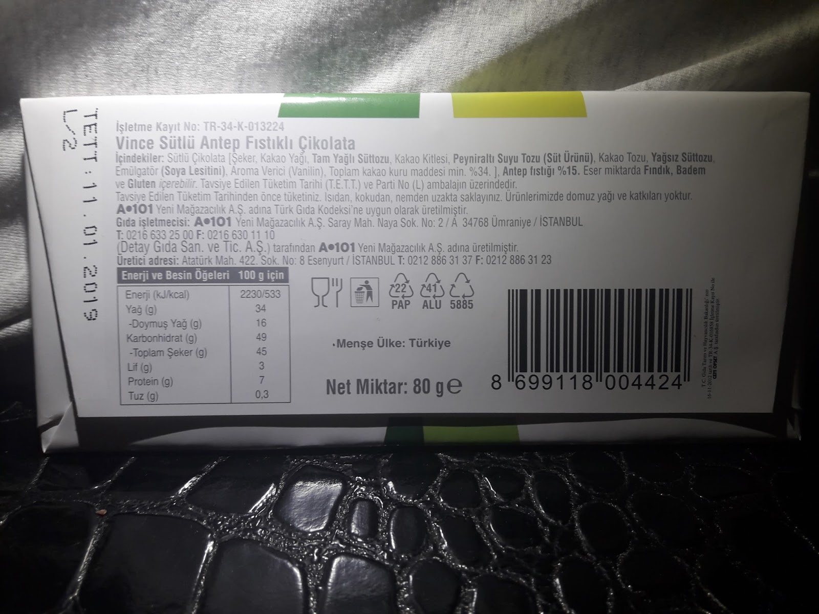 A101 Vince Çikolatalar Yorum