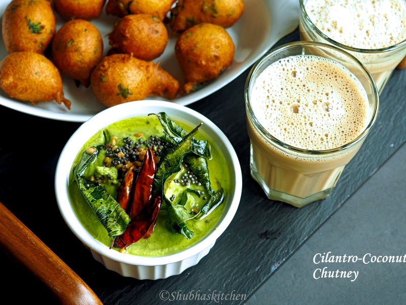 Meri Rasoi Cilantrococonut chutney