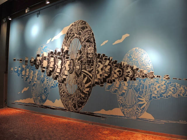 New Indoor Piece By Polish Artist M-City At The Sandnes Science Museum In Norway 1