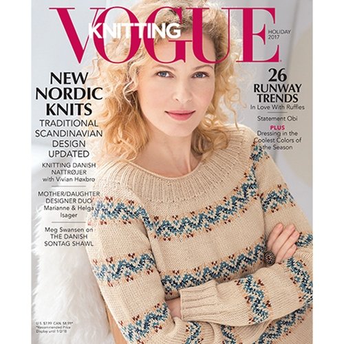 Vogue Knitting Magazine Holiday 2018 at Fabulous Yarn