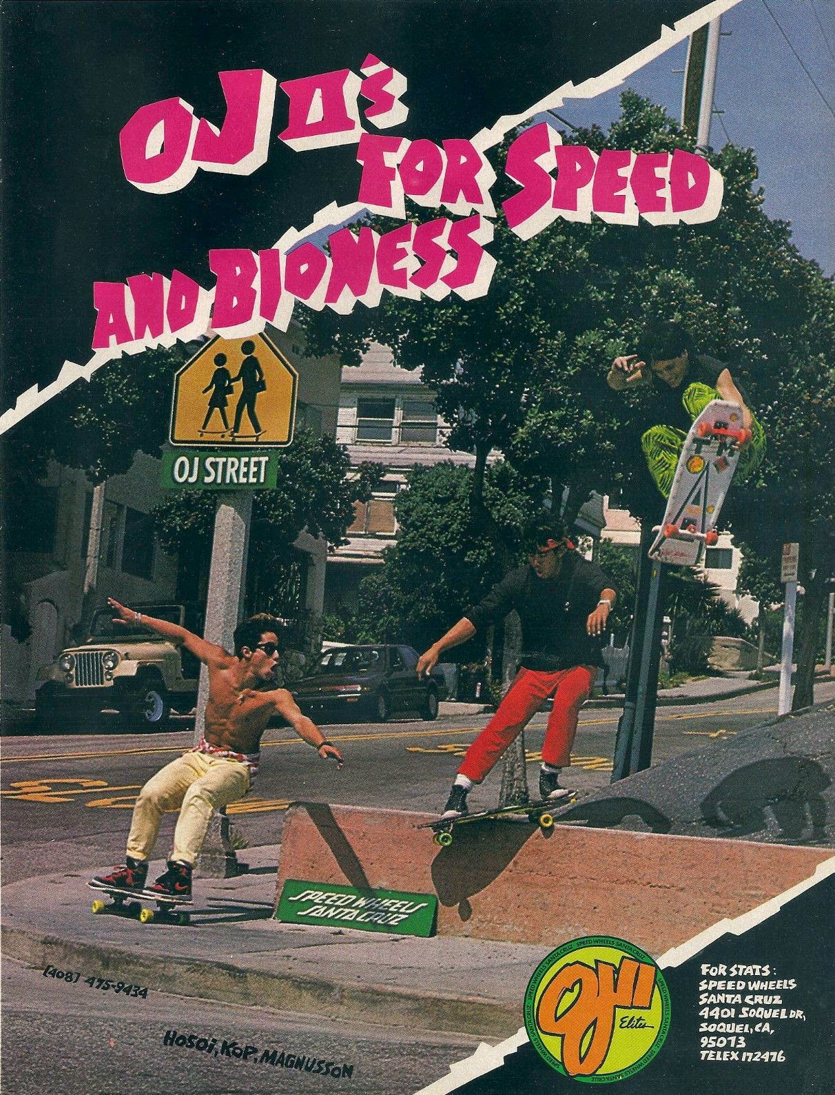 Nostalgia on Wheels 1980's Skateboard Wheel Ads