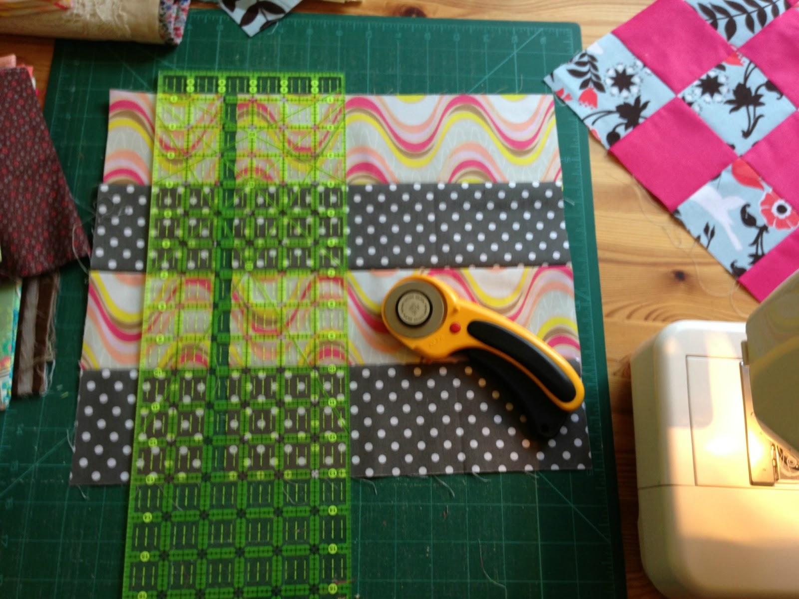 Poppy Makes... 16 patch quilt block tutorial