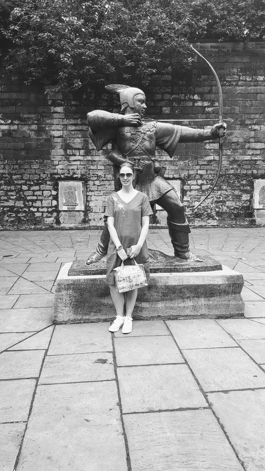 What I Wore : Nottingham Castle : Denim Dress Review