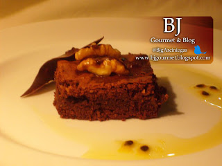 Brownie pasion con parchita