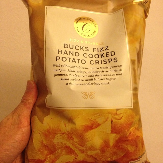 食欲都市 利奧 Marks & Spencer Bucks Fizz Potato Crisps