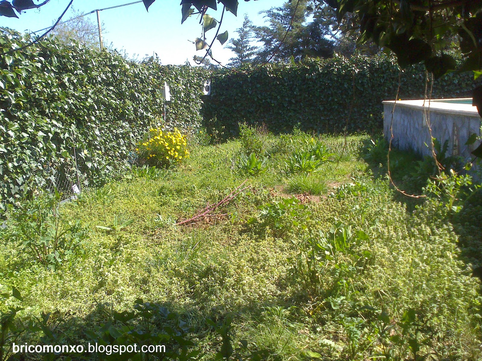 BRICOMONXO: Arriate hecho con palets