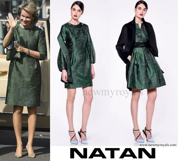 Queen Mathilde wore NATAN Dress