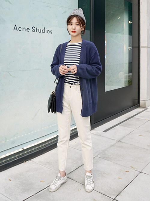 [11Street] Basic Wool Cardigan KSTYLICK Latest Korean Fashion K