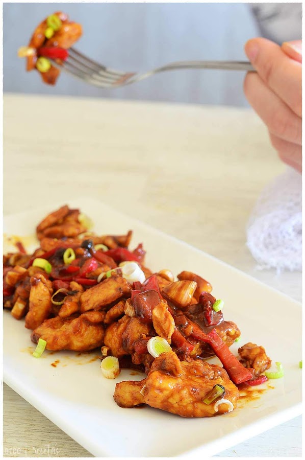 comida china recetas fáciles- kung pao chicken-kung po chicken recipe- kung pao chicken receta auténtica china- pollo kung pao receta- pollo kung pao