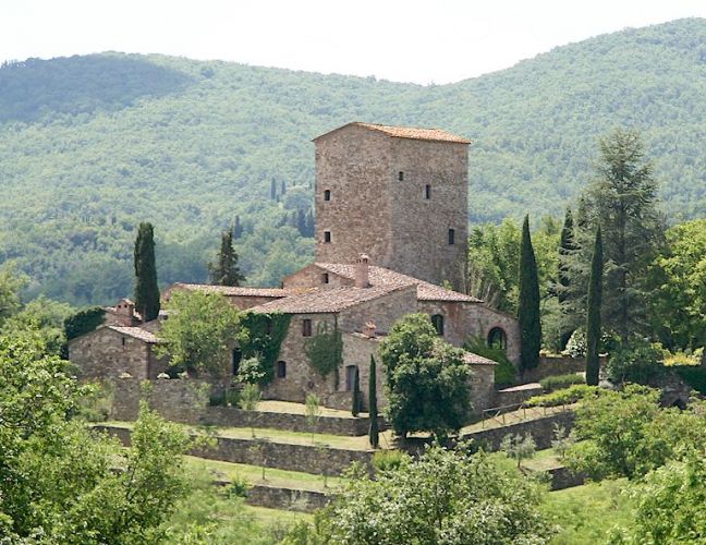Grignano tower, home of Raymond Flower
