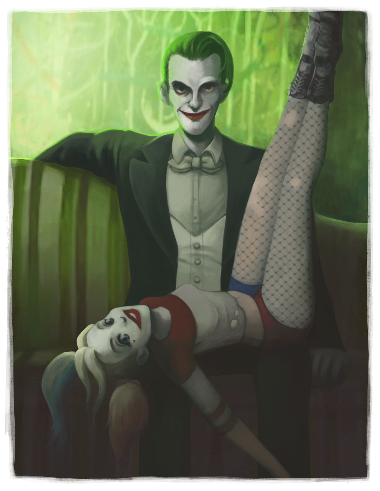 Joker and Harley | LEANN HILL ART
