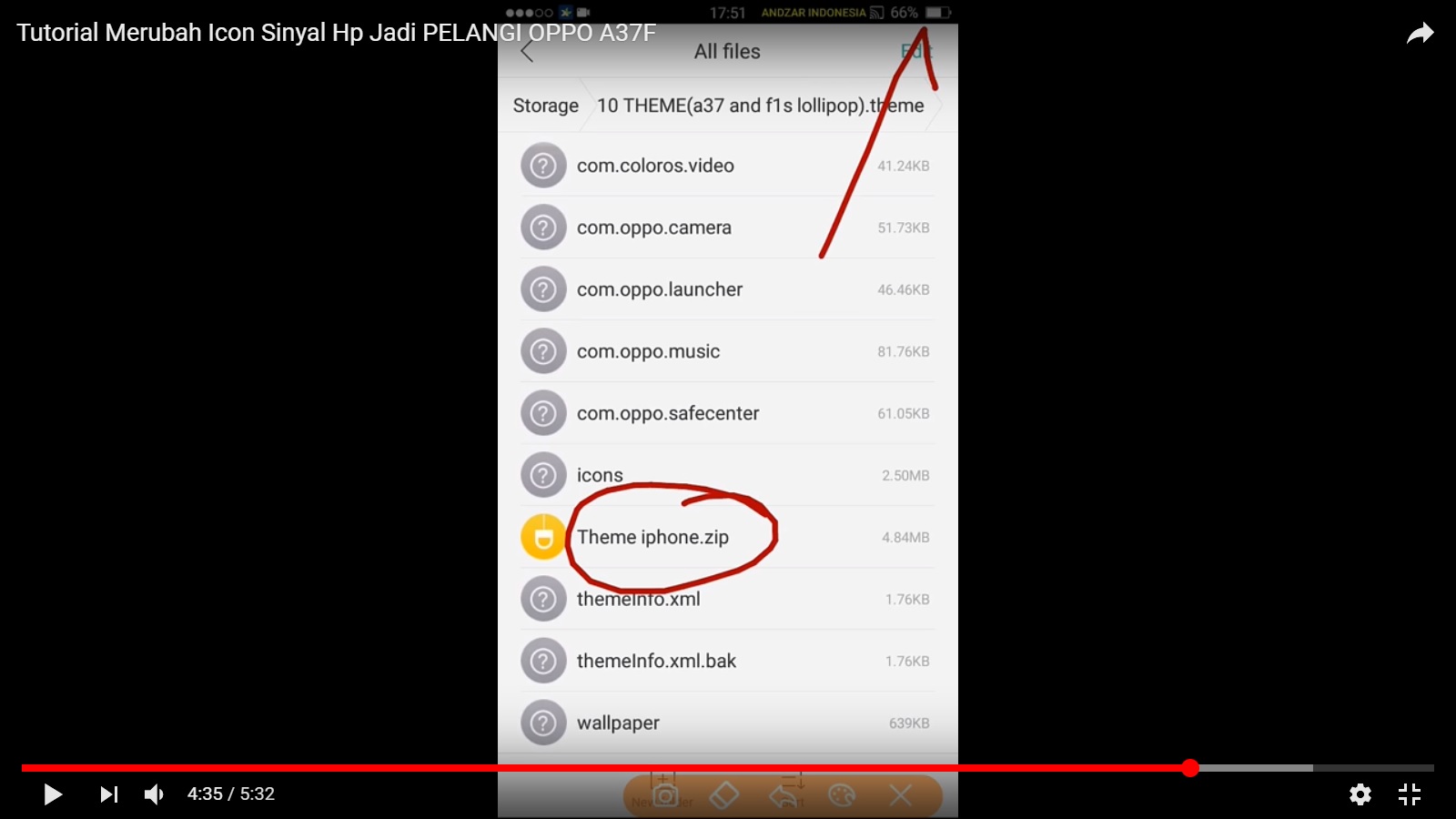 Tutorial Cara Ganti Icon Sinyal OPPO A37 Menjadi Warna