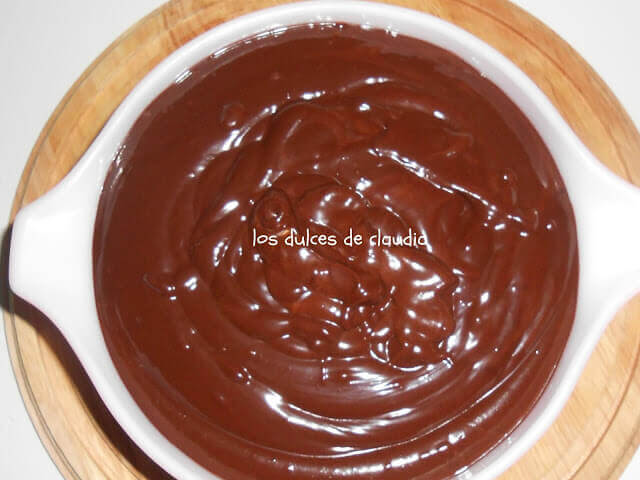 frosting de chocolate