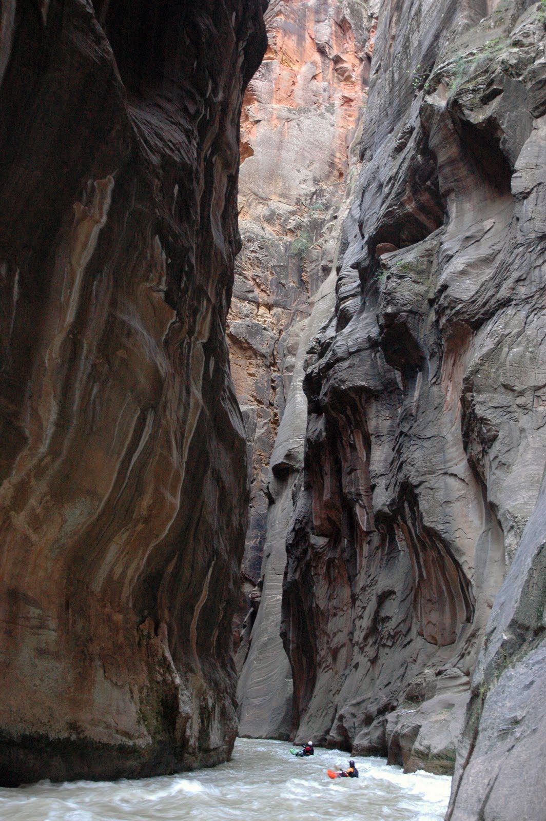 The Colorado Kayak Chronicle Kayaking the Zion Narrows with the
