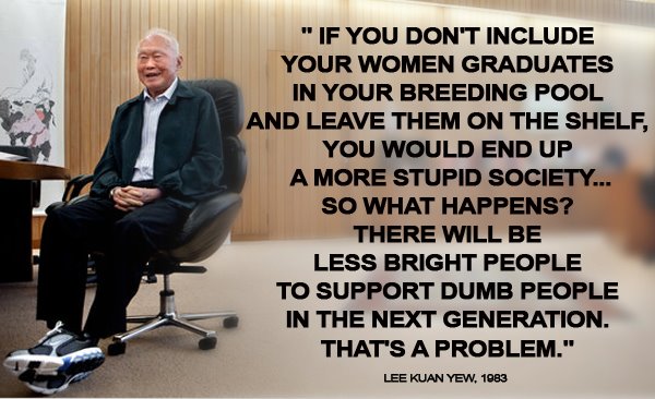 Lee+Kuan+Yew+Singapore+women