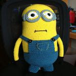 patron gratis minion  amigurumi | free amigurumi patter minion 