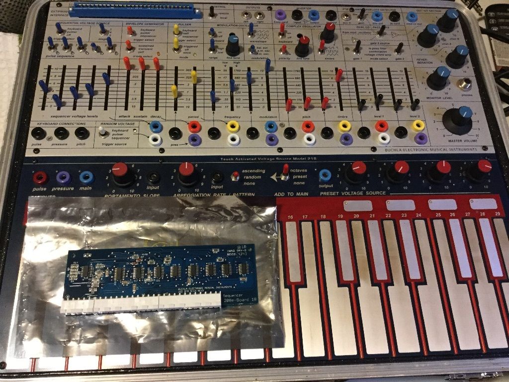 MATRIXSYNTH Buchla Electronic Musical Instruments EASEL