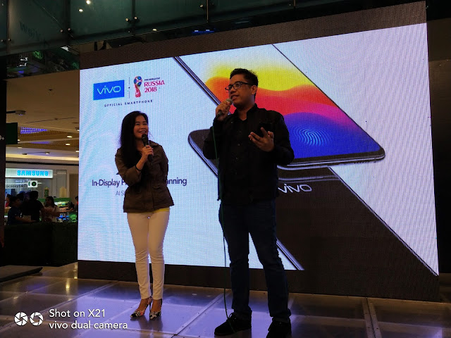 Vivo X21 is an eyecatcher at the Mobile Fest 2018