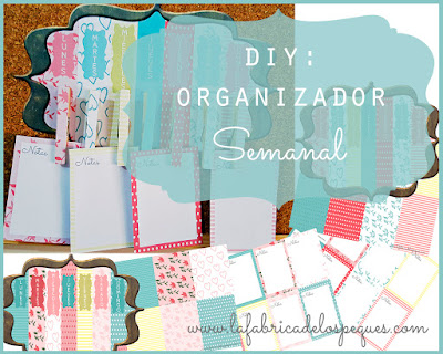 Weekend DIY: Organizador semanal