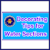 Decorating Tips For Water Sections - A Video Guide By Dirt Farmer Katy