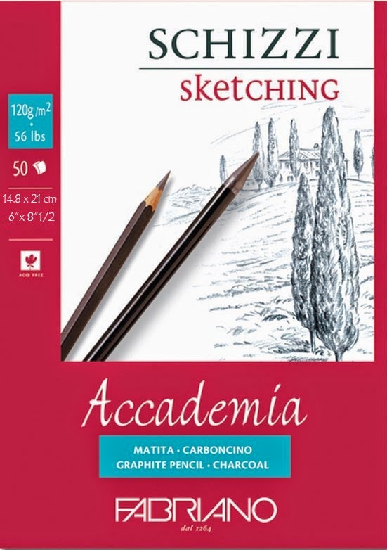 Fabriano Academia pad with 50 sheets