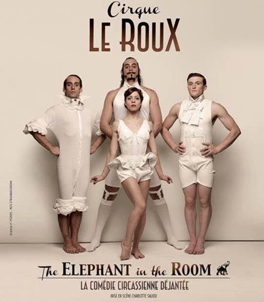Cirque Le Roux spectacle Bobino Paris The Elephant in the room