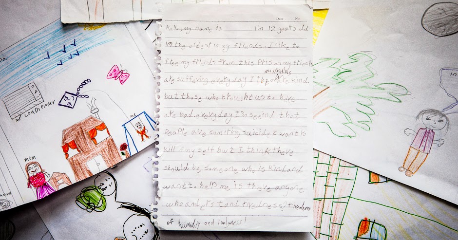 Antigonahoy: Carta de un niño de 12 años, encerrado en la 