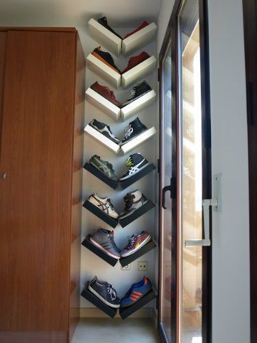 25 ideas para organizar los zapatos en tu hogar