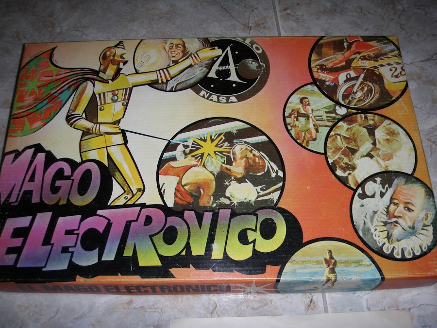 juego mago electrónico años 80