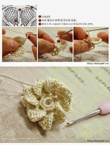 como-tejer-flores-crochet