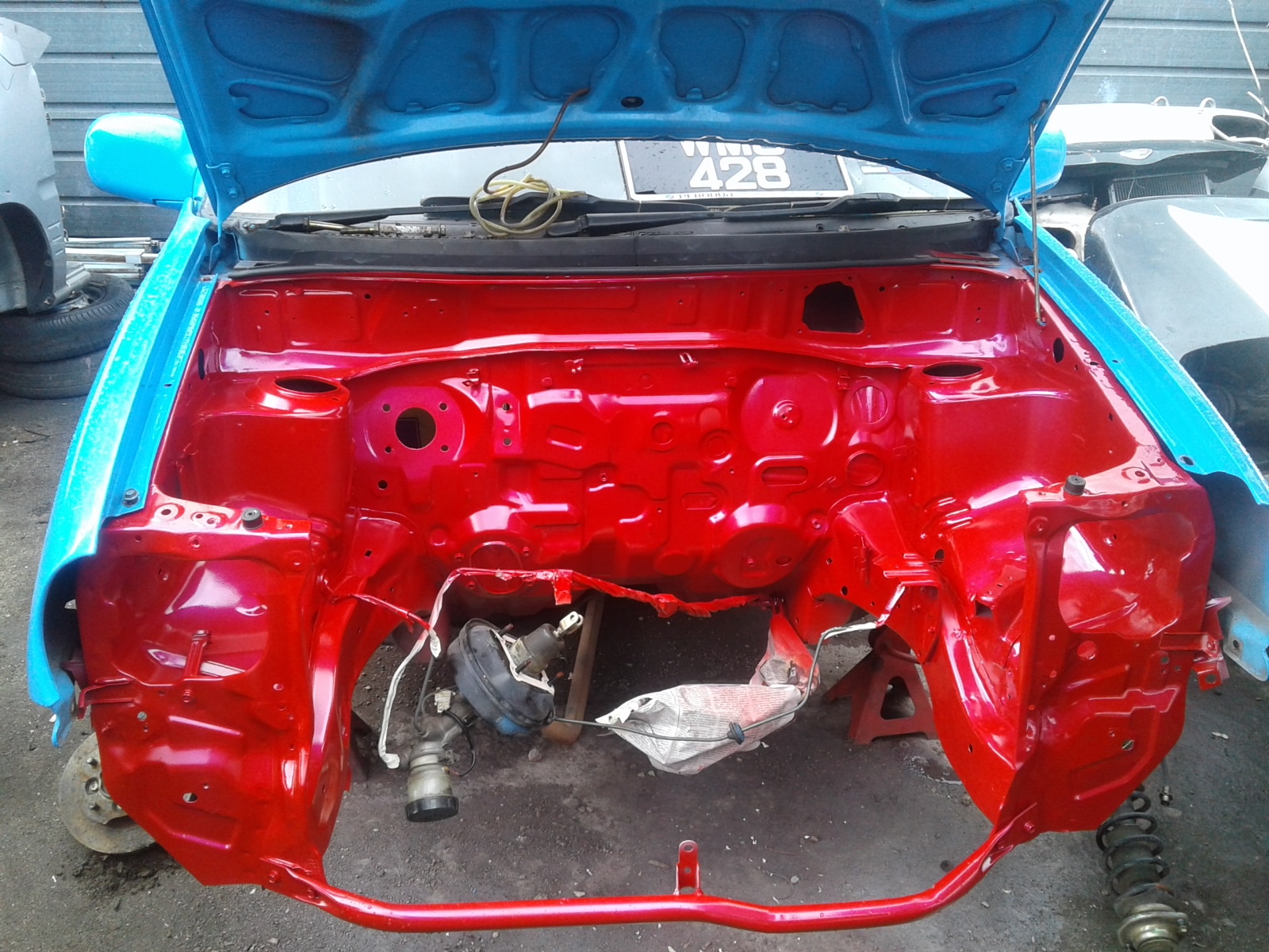 P44 Autoworks Engine Bay Color