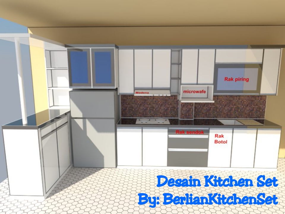 Berlian Kitchen Set Minimalis Murah Dapur Murah Meriah