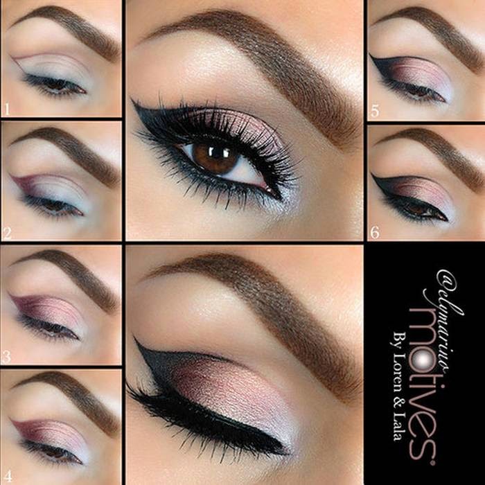 Perfect Winged Eyeliner With Copper Shades Complete Tutorial Style