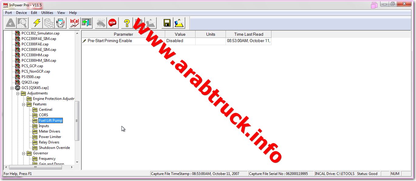 Arabtruck: Cummins InPower Pro v11.5 English+Incal 11/2018