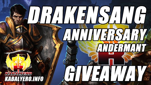 Drakensang Online's 5th Year Anniversary Andermant Giveaway