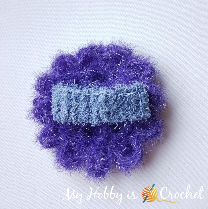 Dahlia Palm Scrubby - Free Crochet Pattern