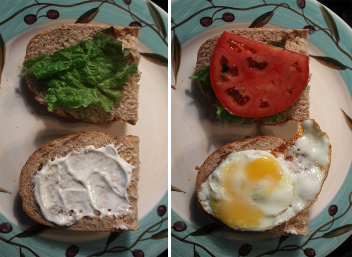 The 99 Cent Chef Egg Sandwich