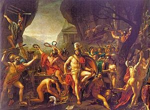 300px Jacques Louis David 004 Thermopylae