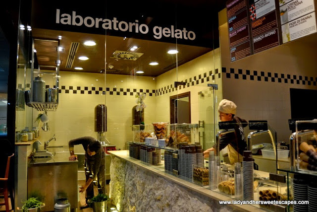 gelato laboratory in CioccolatItaliani