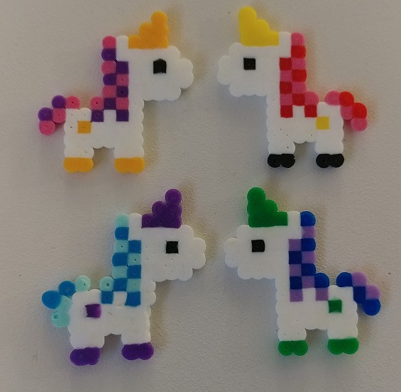 Explorations of Your Inner Crafter: More play with mini perler beads!!